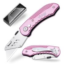 Faca utilitária Vickay Box Cutter Heavy Duty com 5 lâminas SK5