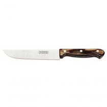 Faca Utility Tramontina Polywood 6" Aço Inox Castanho Faca Utility Tramontina Polywood 6" Aço Inox Castanho