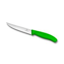 Faca Victorinox Swiss Classic - Lâmina Serrilhada - 12 cm - Verde - 6.7936.12L4 Faca Victorinox Swiss Classic - Lâmina Serrilhada - 12 cm - Verde - 6.7936.12L4