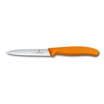 Faca Victorinox Swiss Classic - Serrilhada - 10 Cm - Laranja