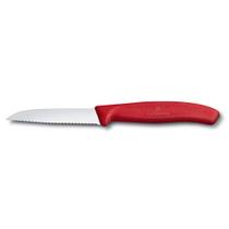 Faca Victorinox Swiss Classic - Serrilhada - 8 Cm - Vermelha