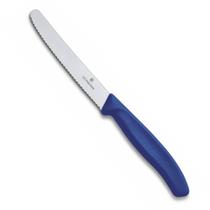 Faca Victorinox Swiss Classic Tomato e mesa 11cm azul Faca Victorinox Swiss Classic Tomato e mesa 11cm azul