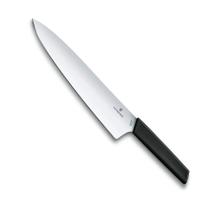 Faca Victorinox Swiss Modern - Lâmina Lisa - 25 cm - Preta - 6.9013.25B Faca Victorinox Swiss Modern - Lâmina Lisa - 25 cm - Preta - 6.9013.25B