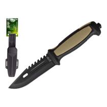 Faca Xingu Pequena Esportiva Bainha Tática Rigida Pesca Camping Xv 3402