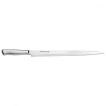 Faca Yanagiba Tramontina Sushi Diamond com Lâmina e Cabo em Aço Inox 13"