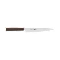 Faca Yanagiba Tramontina Sushi Silver com Lâmina em Aço Inox e Cabo de Nylon 9" Faca Yanagiba Tramontina Sushi Silver com Lâmina em Aço Inox e Cabo de Nylon 9"
