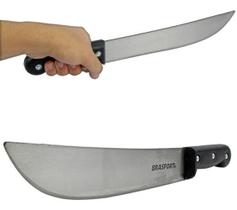 Facão 10'' / 25Cm Brasfort Preto Caça Mato Esporte Afiado Facão 10'' / 25Cm Brasfort Preto Caça Mato Esporte Afiado