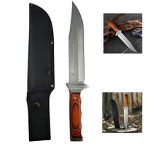 Facão Esportivo 38cm, Lâmina de 23,5cm e Cabo de Fibra para Aventuras SLKA164 SLKA165