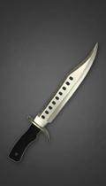 Facão Esportivo Militar 40cm Aço Inox Lâmina Serrilhada Facão Esportivo Militar 40cm Aço Inox Lâmina Serrilhada