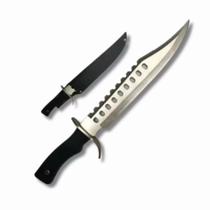 Facão Esportivo Para Trilha Caça Camping Pesca De Aço Inox E Cabo Emborrachado Envio Imediato