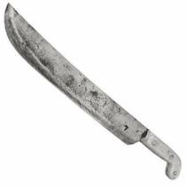 Facão Ferreiro Artesanal 18 Pol. 58cm Cabo em Alumínio