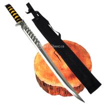 Facão Katana Com 70cm e Bainha De Nylon Para Camping E Trilha SLKK09