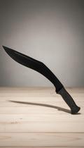 Facão Kukri Aço Inox 43cm Cabo Emborrachado Bainha Facão Kukri Aço Inox 43cm Cabo Emborrachado Bainha