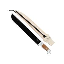 Facão Mato 16 Cabo De Madeira E Alumínio C/Bainha Cimo Facão Mato 16 Cabo De Madeira E Alumínio C/Bainha Cimo