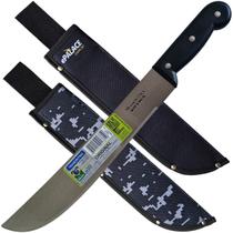 Facão Tramontina 12 Polegadas para Mato Lâmina de Aço Carbono 30 cm Cabo de Polipropileno 12,5 cm + Bainha Camuflada Facão Tramontina 12 Polegadas para Mato Lâmina de Aço Carbono 30 cm Cabo de Polipropileno 12,5 cm + Bainha Camuflada