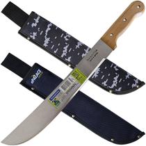 Facão Tramontina 14 Polegadas para Mato Lâmina de Aço Carbono 35 cm Cabo de Madeira 12,5 cm + Bainha Camuflada