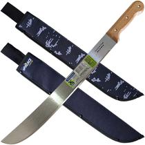 Facão Tramontina 18 Polegadas para Mato Lâmina de Aço Carbono 45 cm Cabo de Madeira 13 cm + Bainha Camuflada