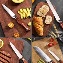 Facas Cozinha E Churrasco Kit Completo 10 Peças Alta