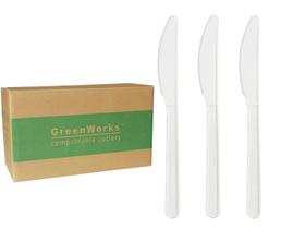 Facas CPLA compostáveis GreenWorks 1000 Bulk 7 Series