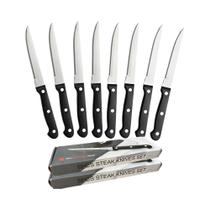 Facas De Carne Serrilhadas Em Aço Inoxidável 1-16 Peças Talheres Para Jantar Para Carne, Pão, Facas De Carne Serrilhadas Em Aço Inoxidável 1-16 Peças Talheres Para Jantar Para Carne, Pão,