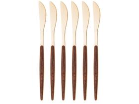 Facas Madeira Organic dourado 22 cm Facas Madeira Organic dourado 22 cm