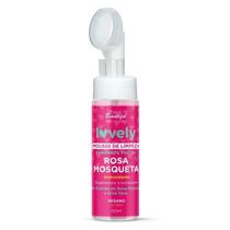 Face beautiful - mousse facial c/ esponjinha lovely 150ml
