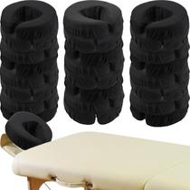 Face Cradle Covers, mesa de massagem Macarrie, microfibra x24