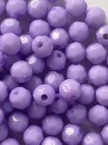Facetado Acrílico Roxo 10mm- Aprox. 180Un - 50g Facetado Acrílico Roxo 10mm- Aprox. 180Un - 50g