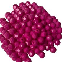 Facetado Cristal Acrílico Rosa Pink 10mm- Aprox.180Un -50g Facetado Cristal Acrílico Rosa Pink 10mm- Aprox.180Un -50g