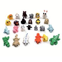 Fachui Nya Conjunto com 25 Figuras de Animais Articuladas Impressas em 3D Fachui Nya Conjunto com 25 Figuras de Animais Articuladas Impressas em 3D