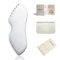 Facial Gua Sha Tools FSWsawx em aço inoxidável para cuidados com a pele