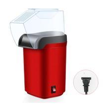 Fácil transportar fácil fabricante de pipoca de ar quente retro máquina cinema home gastronômica - vermelho