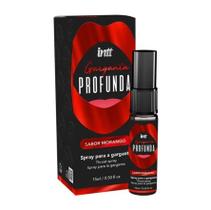 Facilitador de Oral Spray Garganta Profunda Sabor Morango15ml Intt