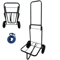Facilite seu dia a dia com o carrinho de carga dobável 50kg