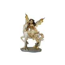 Fada Dourada Com Unicórnio G - B002102891-1g Fada Dourada Com Unicórnio G - B002102891-1g