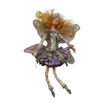 Fadas Cristais Decorativas com Trajes Brilhantes e Pedras