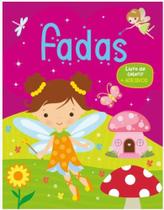 Fadas - Livro de colorir + adesivos - PÉ DA LETRA