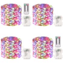 Fairy Lights Albelt 100 LED operado por bateria, 10 m, pacote com 4 Fairy Lights Albelt 100 LED operado por bateria, 10 m, pacote com 4