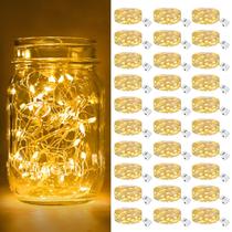 Fairy Lights btfarm, operado por bateria, 7 pés e 20 LED, pacote com 30 Fairy Lights btfarm, operado por bateria, 7 pés e 20 LED, pacote com 30
