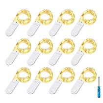 Fairy Lights BXROIU CR2032, operado por bateria, 2 m 20 LEDs Fairy Lights BXROIU CR2032, operado por bateria, 2 m 20 LEDs