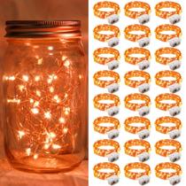 Fairy Lights chzk 2m 20 LED Twinkle String Lights Orange