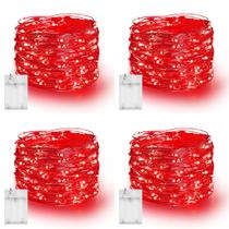 Fairy Lights Dazzle Bright 240LED 240LED 24m operado por bateria, pacote com 4 unidades Fairy Lights Dazzle Bright 240LED 240LED 24m operado por bateria, pacote com 4 unidades
