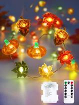 Fairy Lights EXF 10FT 30 LED 3D Abóbora Acorn Maple Leaf Fairy Lights EXF 10FT 30 LED 3D Abóbora Acorn Maple Leaf
