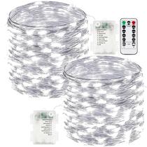 Fairy Lights EXF, operado por bateria, 66 m 200 LED, pacote com 2 unidades, Cool White