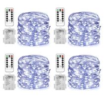 Fairy Lights Homemory 20m 60 LED operado por bateria com controle remoto