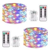 Fairy Lights JMEXSUSS, operado por bateria, 200 LED, 20 m, 8 modos