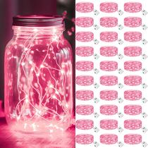 Fairy Lights kolpop LED operado por bateria, pacote com 30 unidades, rosa Fairy Lights kolpop LED operado por bateria, pacote com 30 unidades, rosa