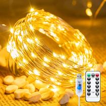 Fairy Lights Minetom USB 33 pés 100 LED com controle remoto à prova d'água