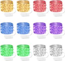 Fairy Lights Rivokeer 7 pés 20 LED à prova d'água operado por bateria