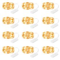 Fairy Lights SINAMER, operado por bateria, 20 LED, 7 pés, pacote com 12 Fairy Lights SINAMER, operado por bateria, 20 LED, 7 pés, pacote com 12